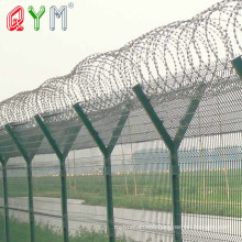Welded Wire Mesh Airport Fencing Razor Wire Prison Fence